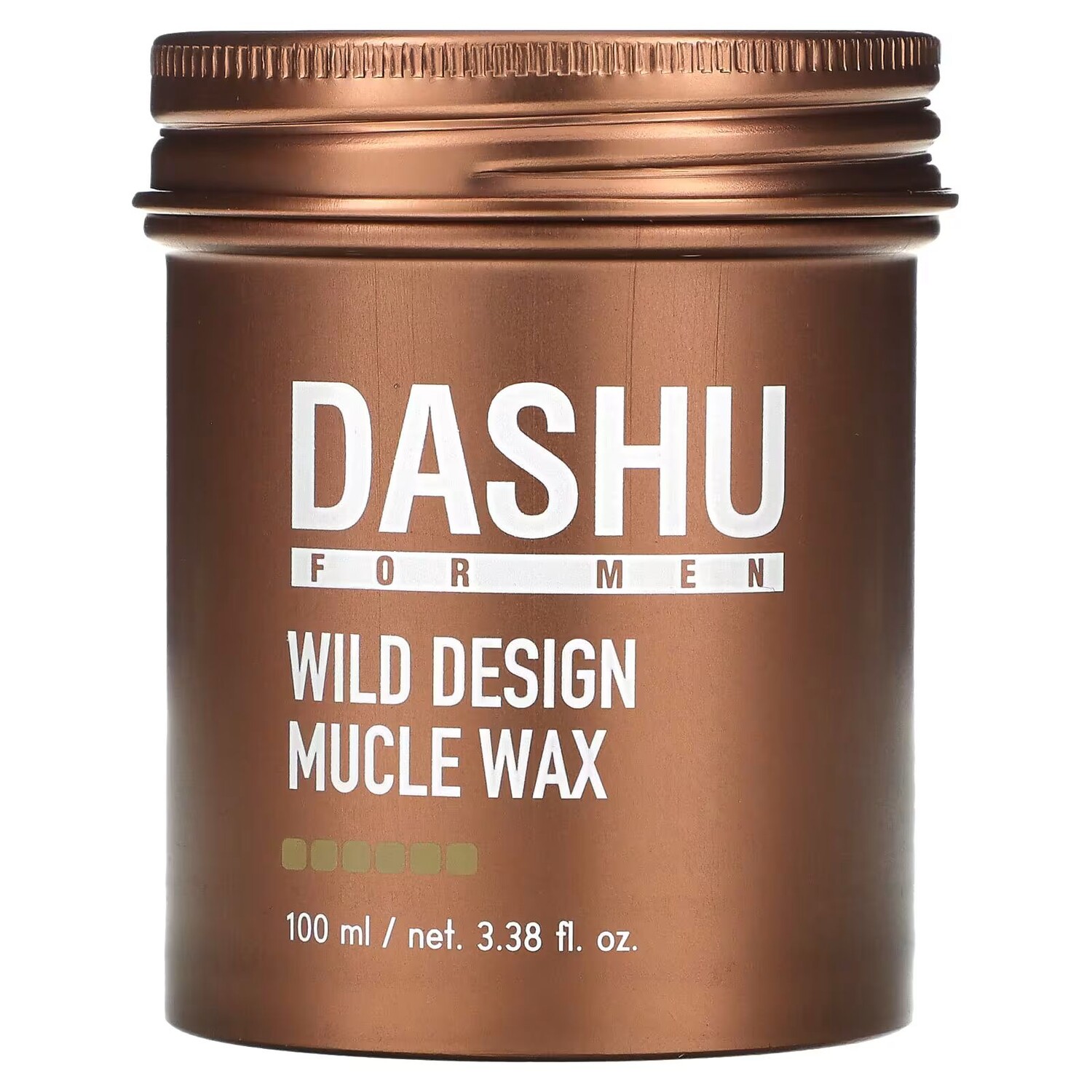 

Для мужчин, воск для мышц Wild Design, 3,38 жидких унций (100 мл) Dashu