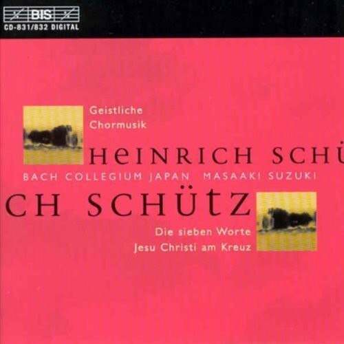 

CD диск Schutz / Bach Collegium Japan, Suzuki: Geistliche Chormusik