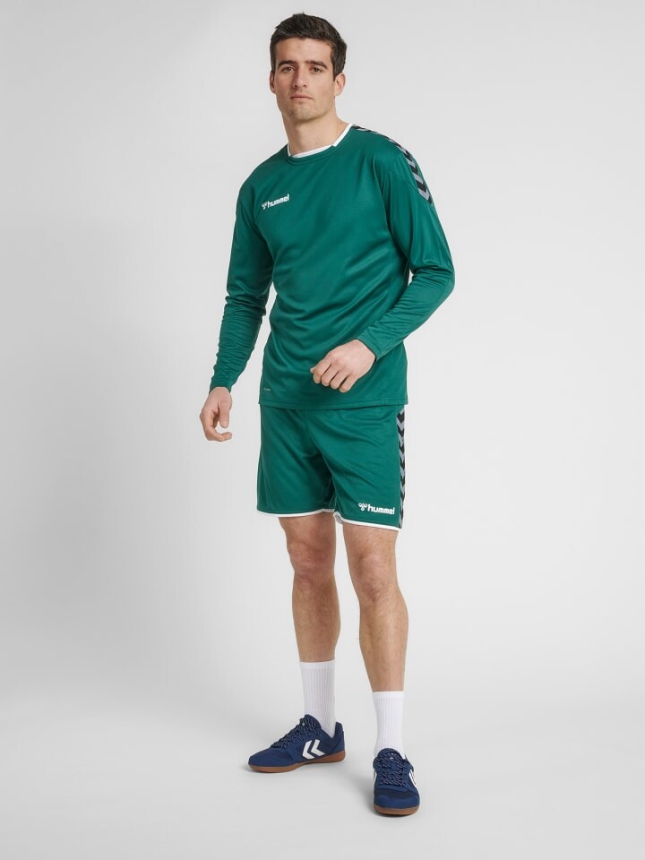 

Функциональная рубашка Hummel T-Shirt L/S Hmlauthentic Multisport Herren, цвет EVERGREEN