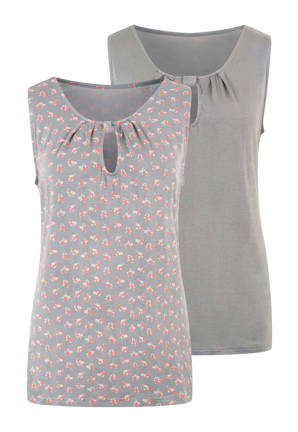 

Топ LASCANA Shirt, темно-серый
