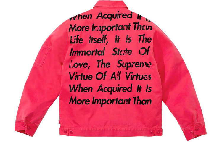 X Junya Watanabe X Comme Des Garçons Man Принтованная Рабочая Курка Supreme, Синяя Клетка — фото 4