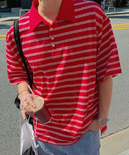 

Футболка, ретро-стиль, бренд ASCLO/Line, красный