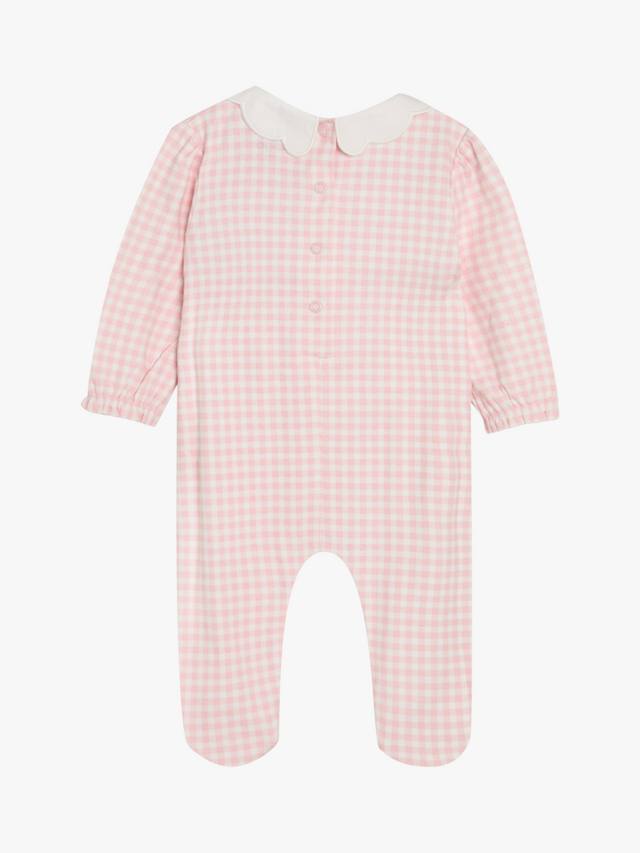 Детский комбинезон с вышивкой клубнички JoJo Maman Bébé, Pink — фото 2