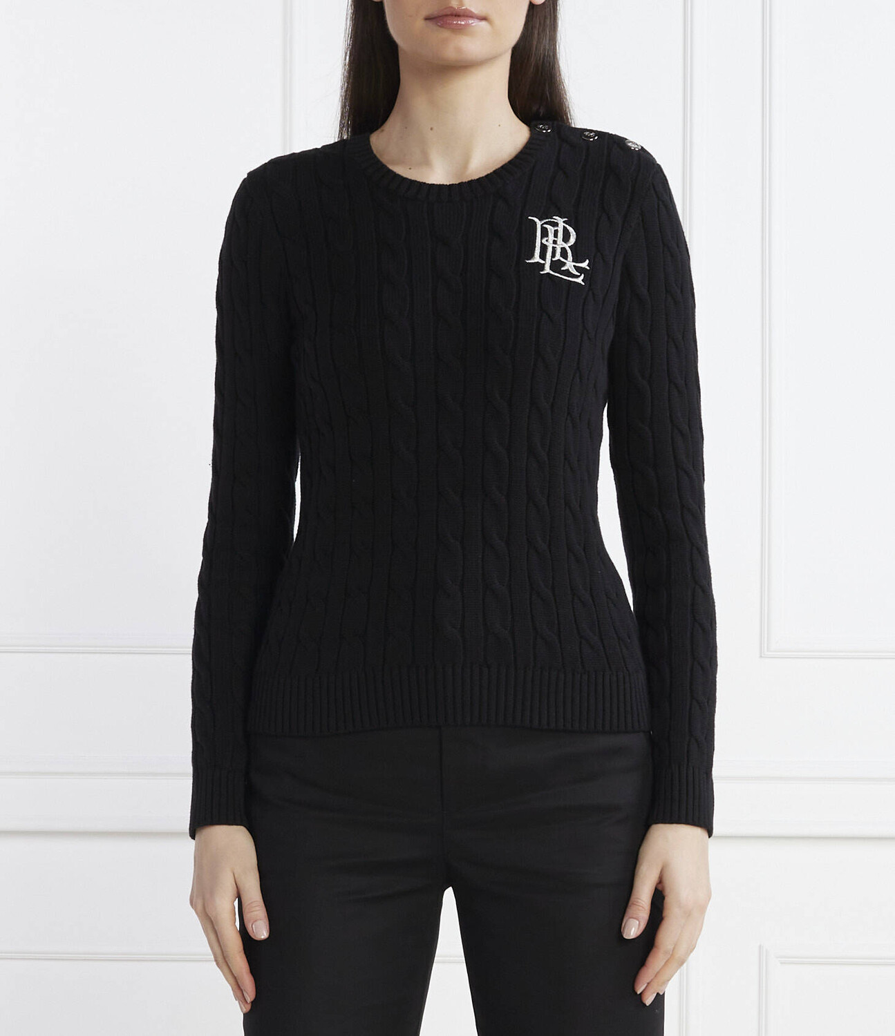 

Свитер LAUREN RALPH LAUREN Regular Fit, черный