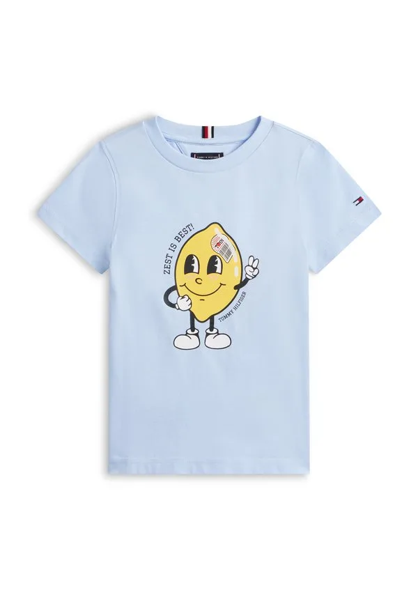 Футболка с графическим принтом футболка с принтом Tommy Hilfiger, Sweet Blue — фото 4