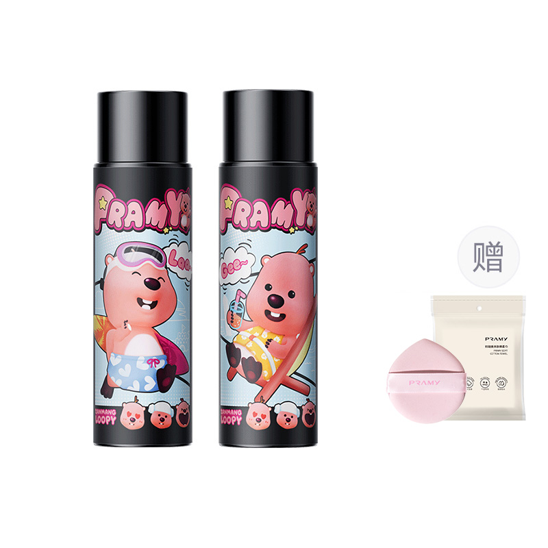 

Спрей для макияжа loopy collaboration стойкий матирующий увлажняющий без переноса 100мл PRAMY