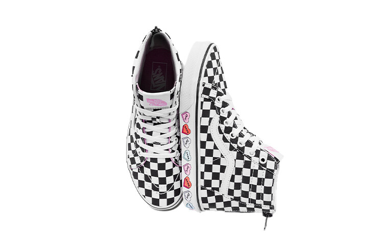 Кроссовки Vans SK8 Kids' Skateboarding Shoes Pre-school — фото 4