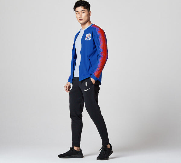 Куртка Nike Shanghai Shenhua Soccer/Football Training Jacket Blue Royal blue, синий — фото 4
