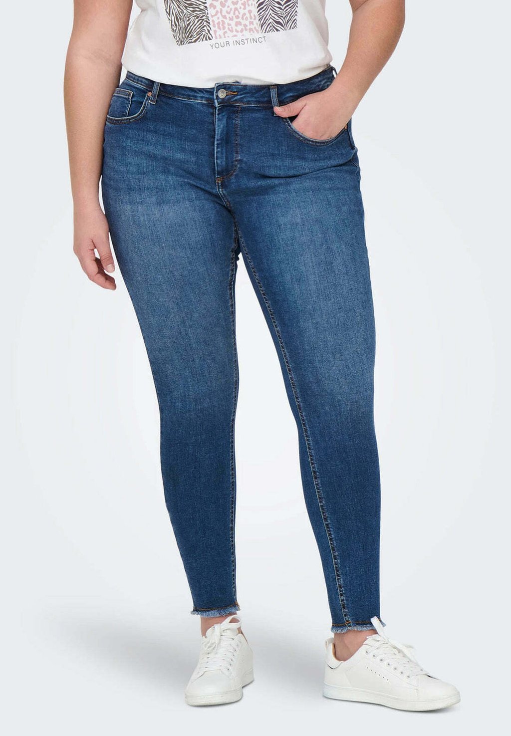 

Джинсы скинни ONLY Carmakoma, цвет Blu Denim