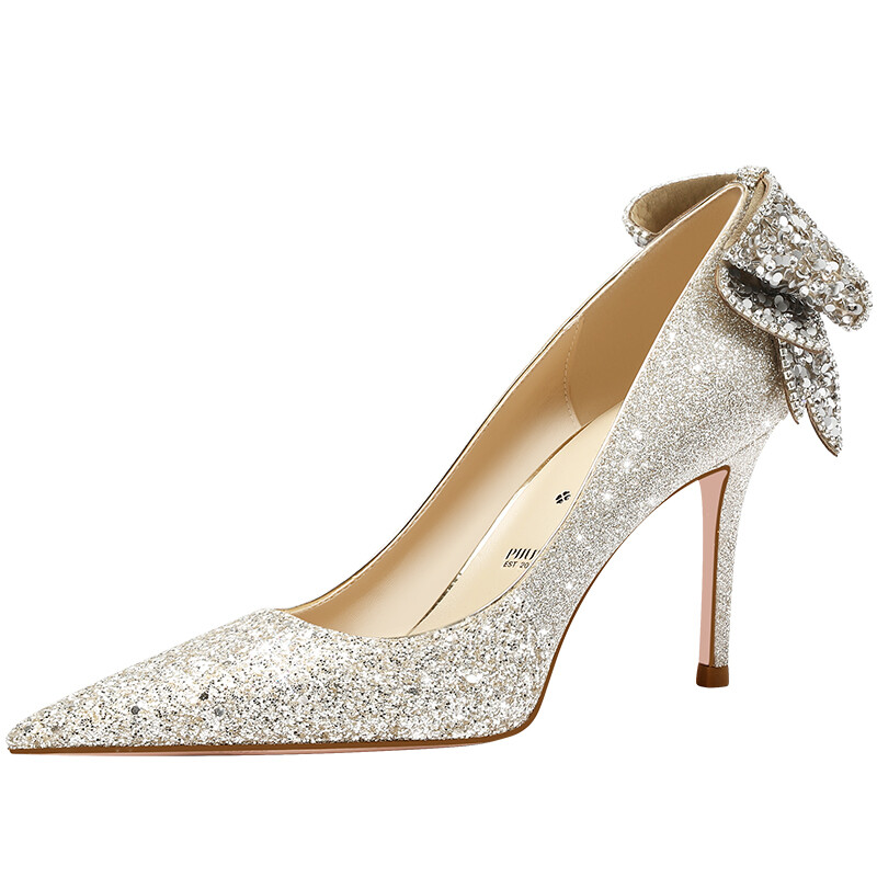 

Туфли на высоком каблуке женские светло-золотой Ruby L, цвет Light gold 8.5CM