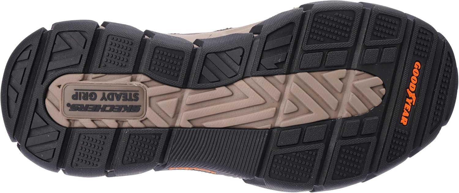 Мужские кроссовки Skechers USA Respected - Elgin 204810, Coc ( Cocoa ) — фото 3