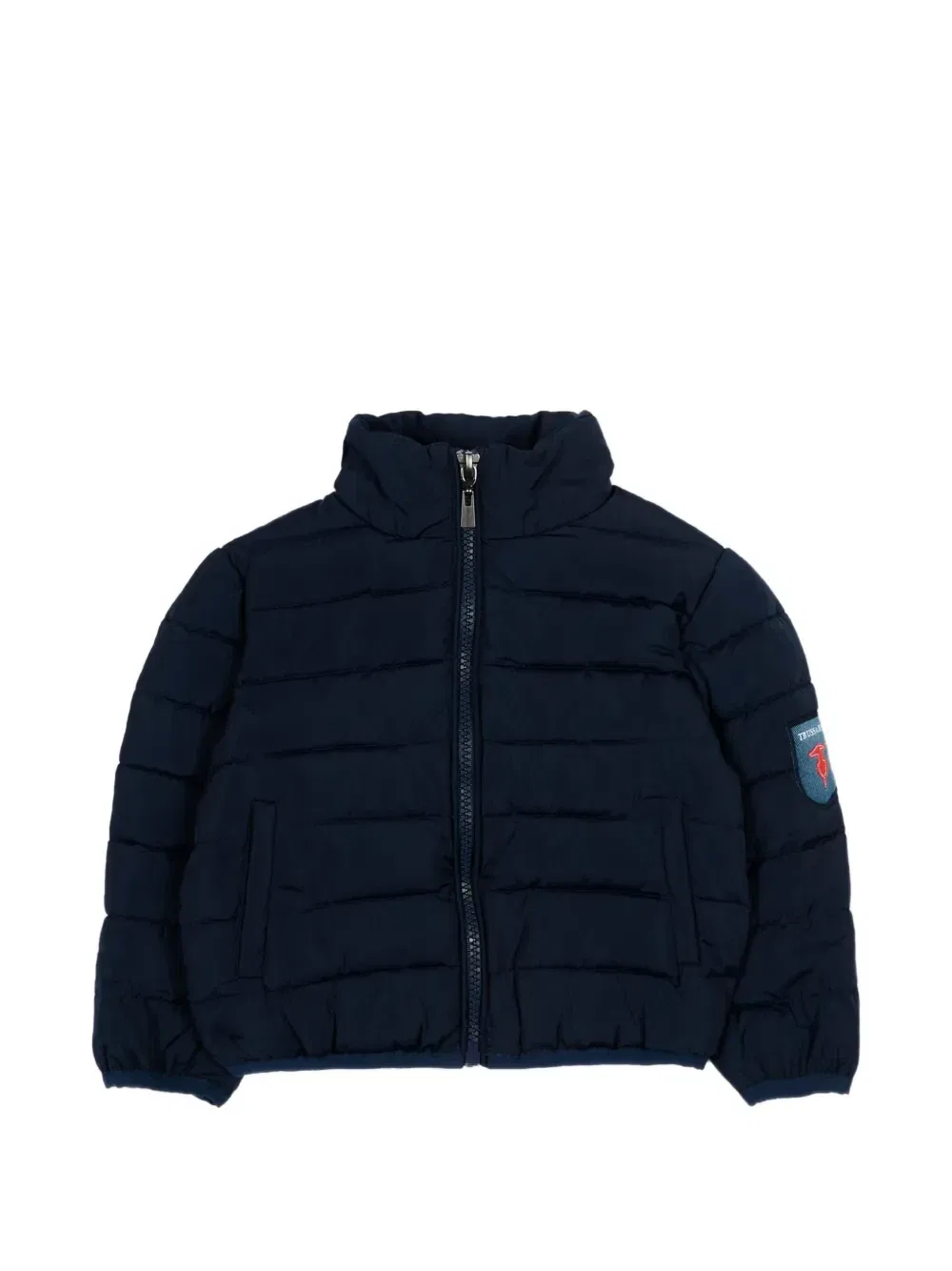 Стеганый бомбер Trussardi Junior, синий