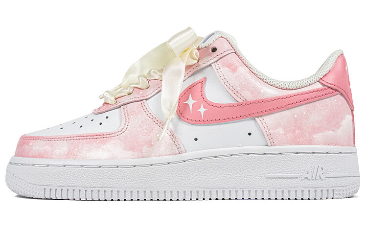 

Кроссовки Nike Air Force 1, белый/розовый