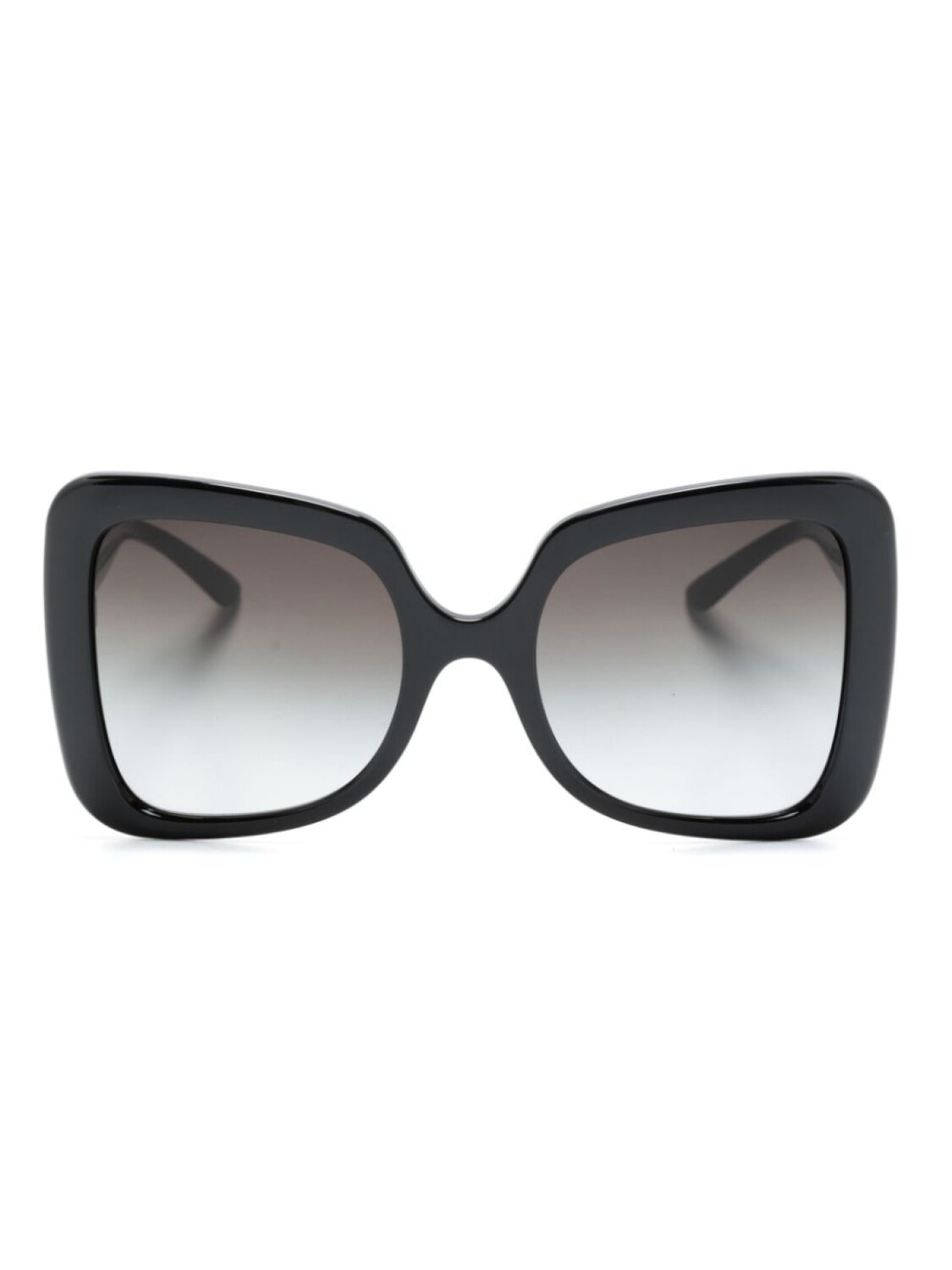 

Dolce & Gabbana Eyewear солнцезащитные очки в массивной оправе с логотипом, черный
