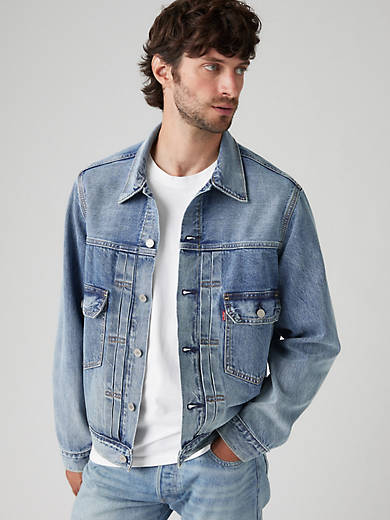 

Куртка Trucker Jacket Selvedge II Levi's, цвет Blue Sky - Medium Wash