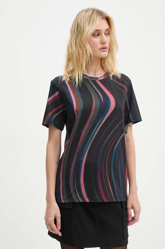 

Хлопковая футболка PS Paul Smith, черный