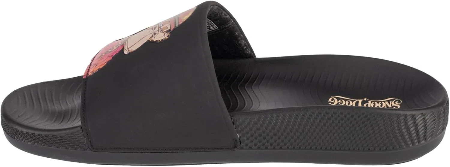 Мужские сандалии Skechers Hyper Sandal Dr. Bombay Slides, Black — фото 2