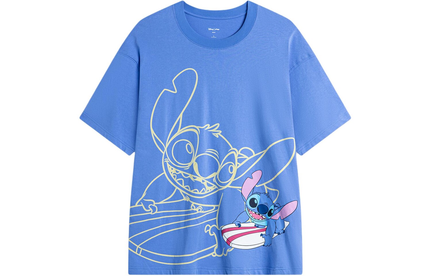 

Футболка Disney X Disney мужская радужно-голубая Lining, синий