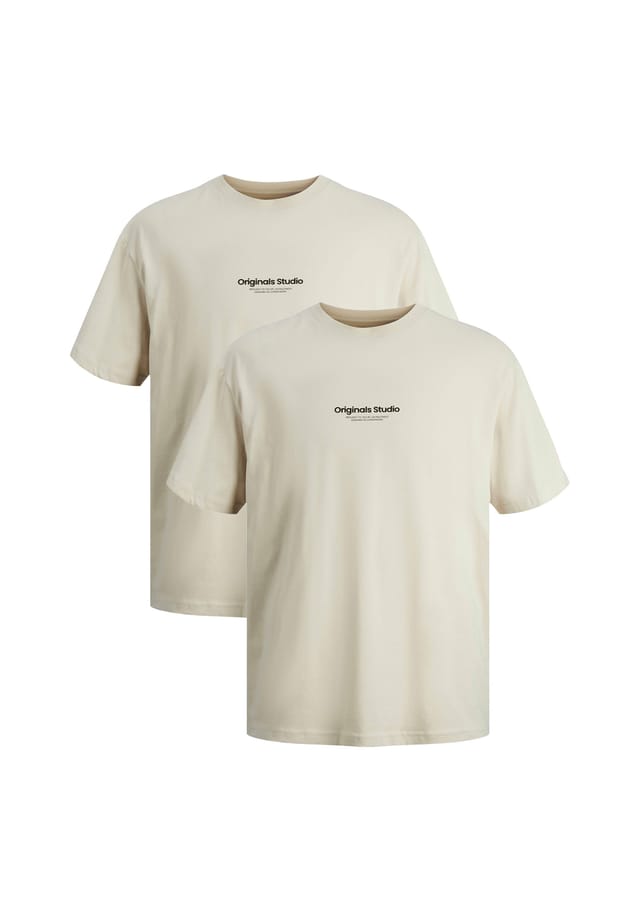 

Футболка 2 шт. в упаковке jorvesterbro Jack & Jones, цвет moonbeam