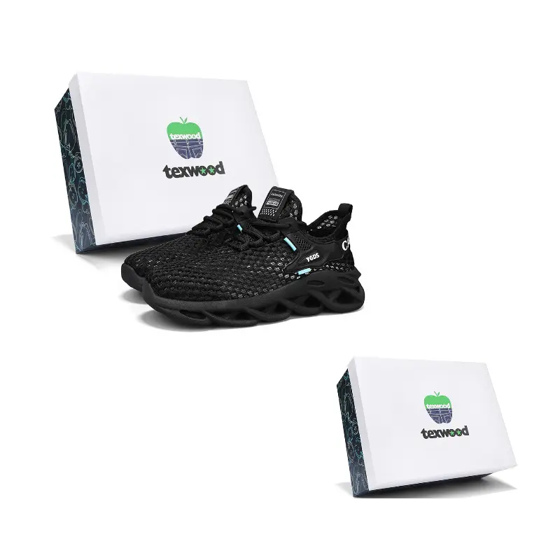 

TEXWOOD Мужские повседневные кеды низкие черные, цвет Black