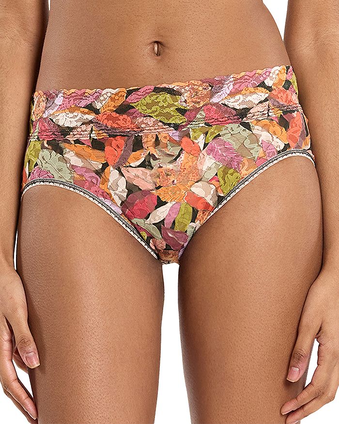 

Ежедневные кружевные трусики French Briefs с принтом Hanky Panky, белый