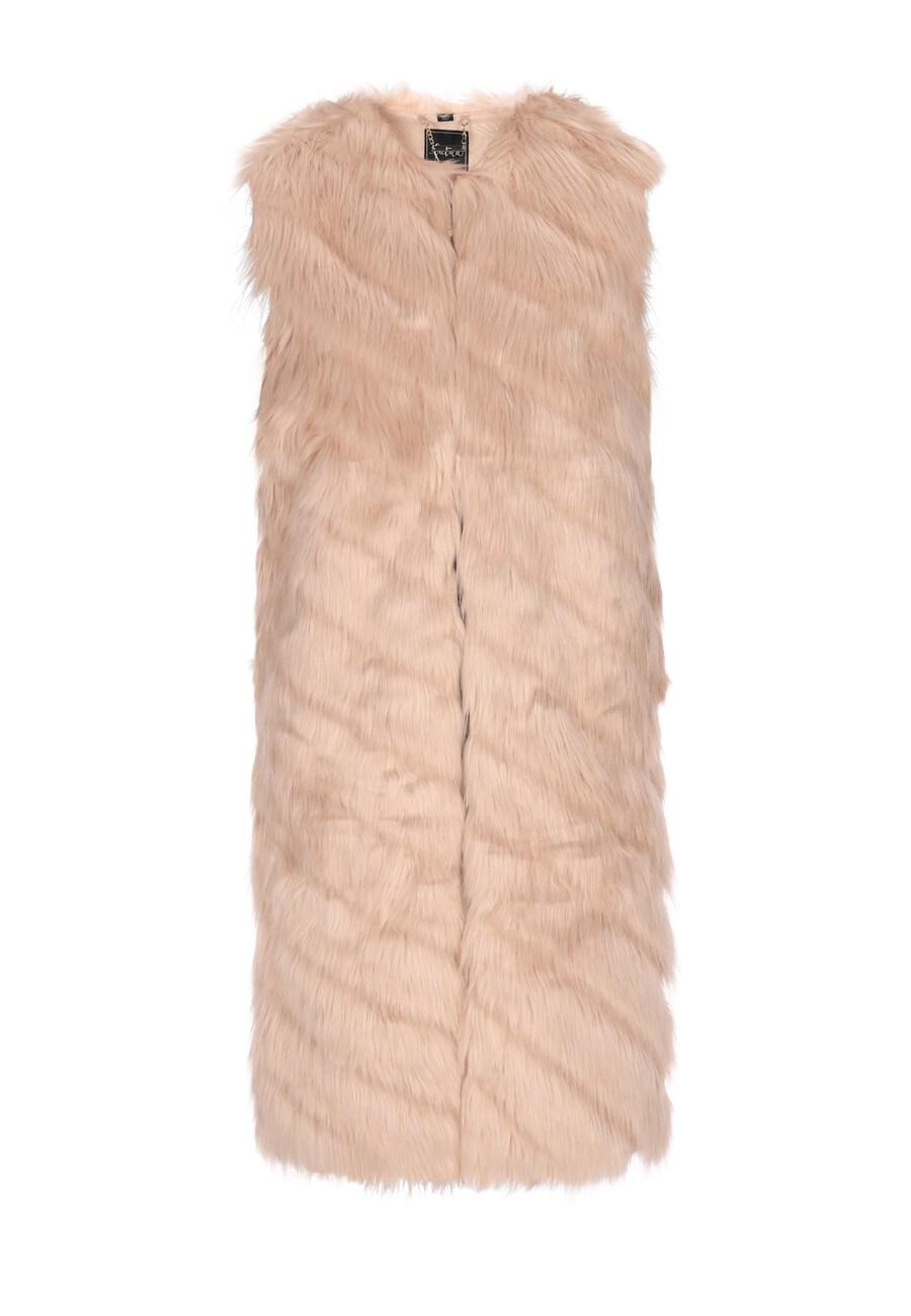 

Жилет faina, светло-бежевый