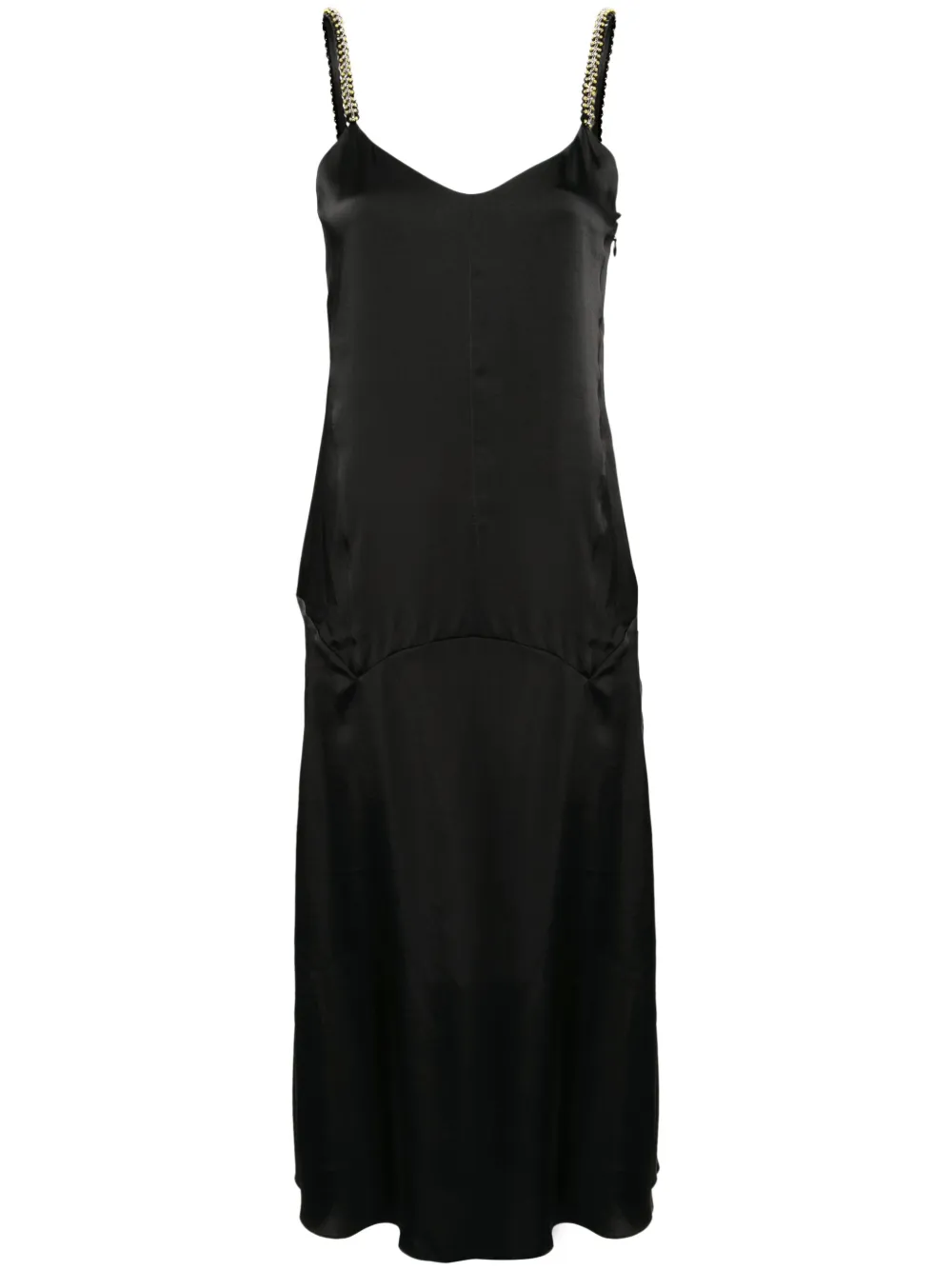 

Платье-комбинация Summer длины миди Lanvin, черный