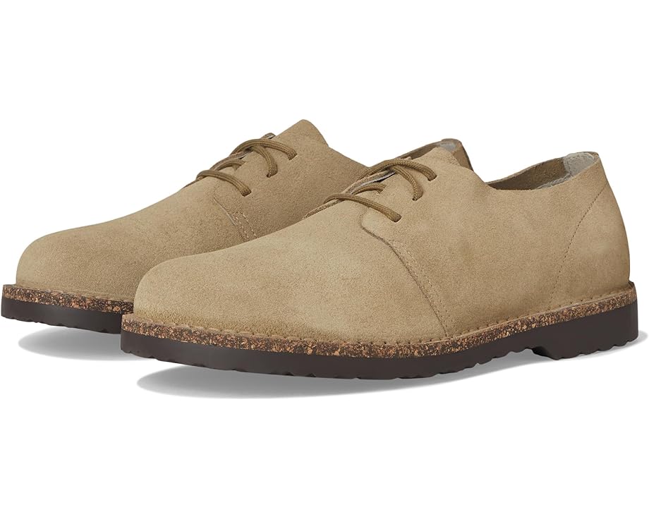 

Кроссовки Birkenstock Uppsala Low Lace Up - Suede, цвет Faded Khaki