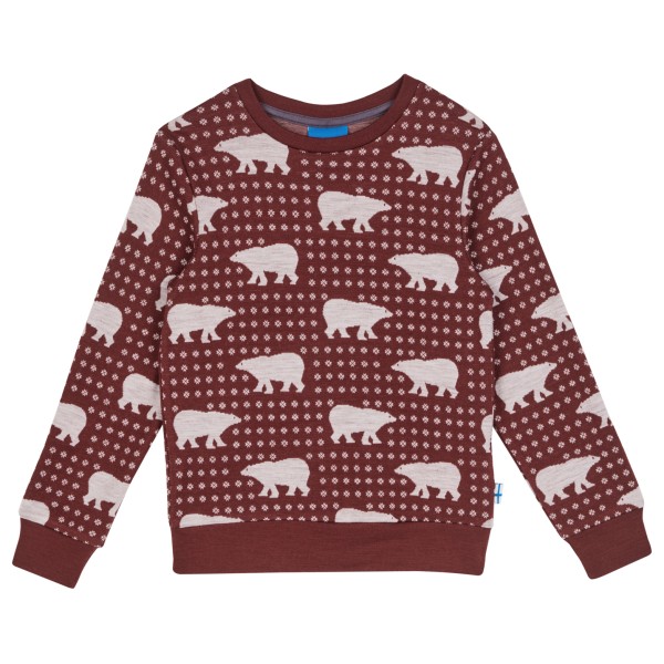 

Детский uniikki nordik - шерстяной свитер Finkid, Cranberry