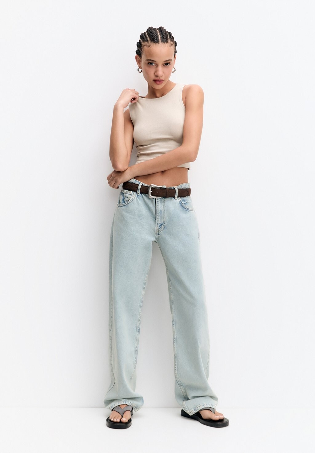 

Топ TRIPACK PULL&BEAR, зеленый