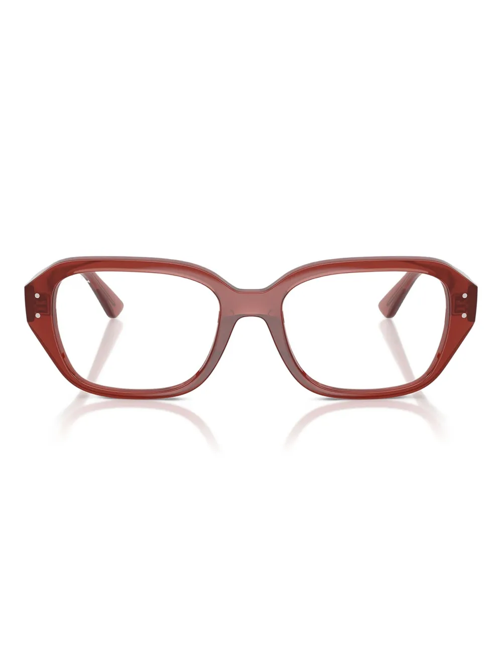 

Очки в прямоугольной оправе Ray-Ban, коричневый