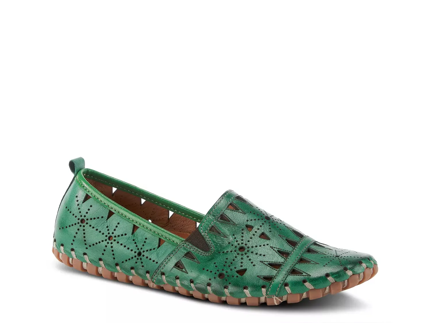 Fusaro Балетки Spring Step, Green