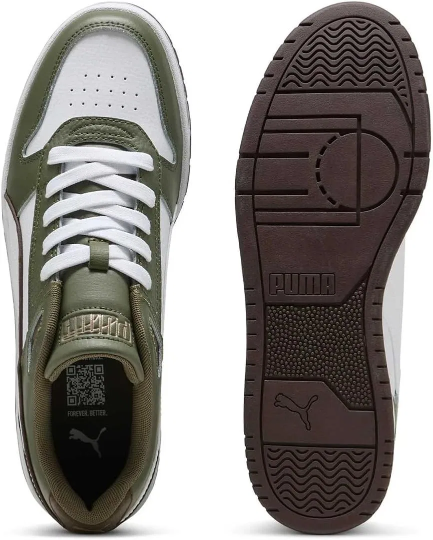 Кроссовки RBD Game Low Track Shoe PUMA, Loden Green Puma White Chocolate — фото 2
