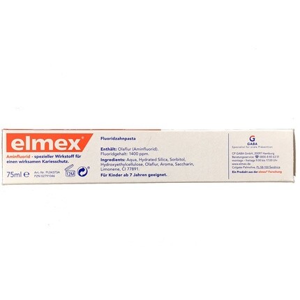 Elmex Зубная паста Anti-Cavity Soft And Resilient для ежедневного использования 75 мл — фото 2