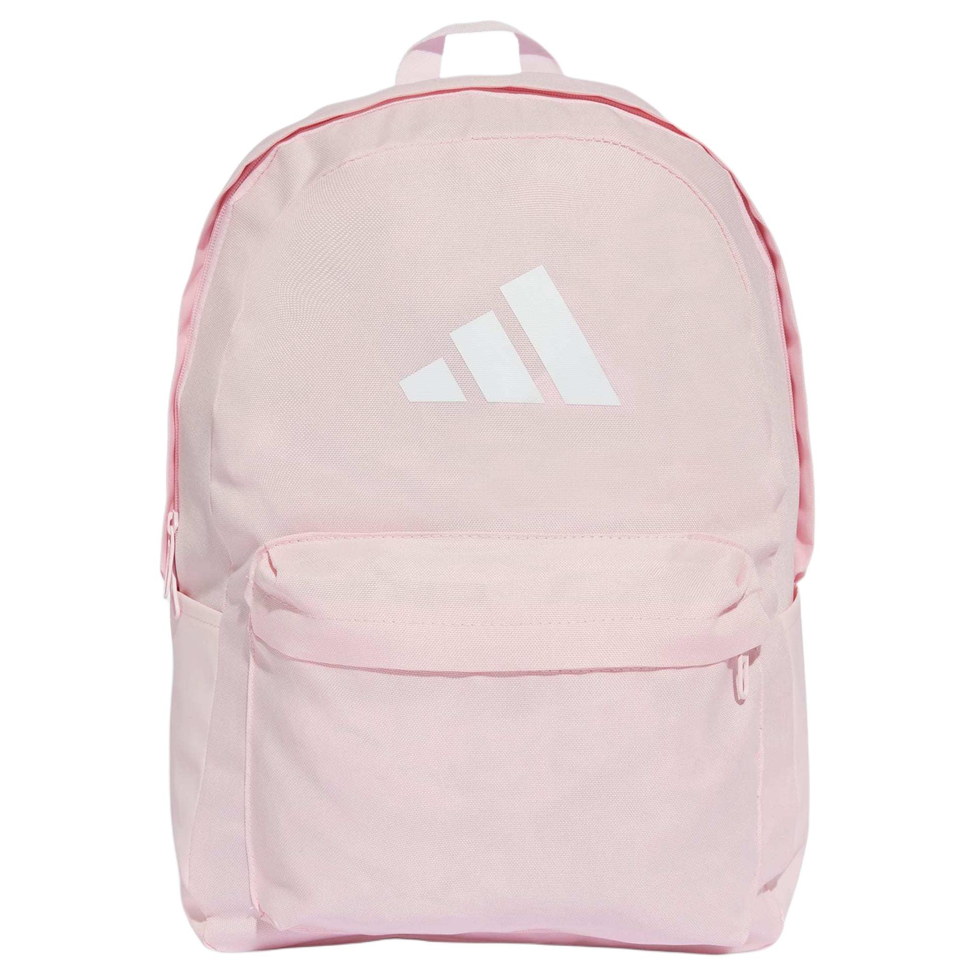 

Adidas Прозрачный розово-белый женский рюкзак из полиэстера, Transparent Pink & White