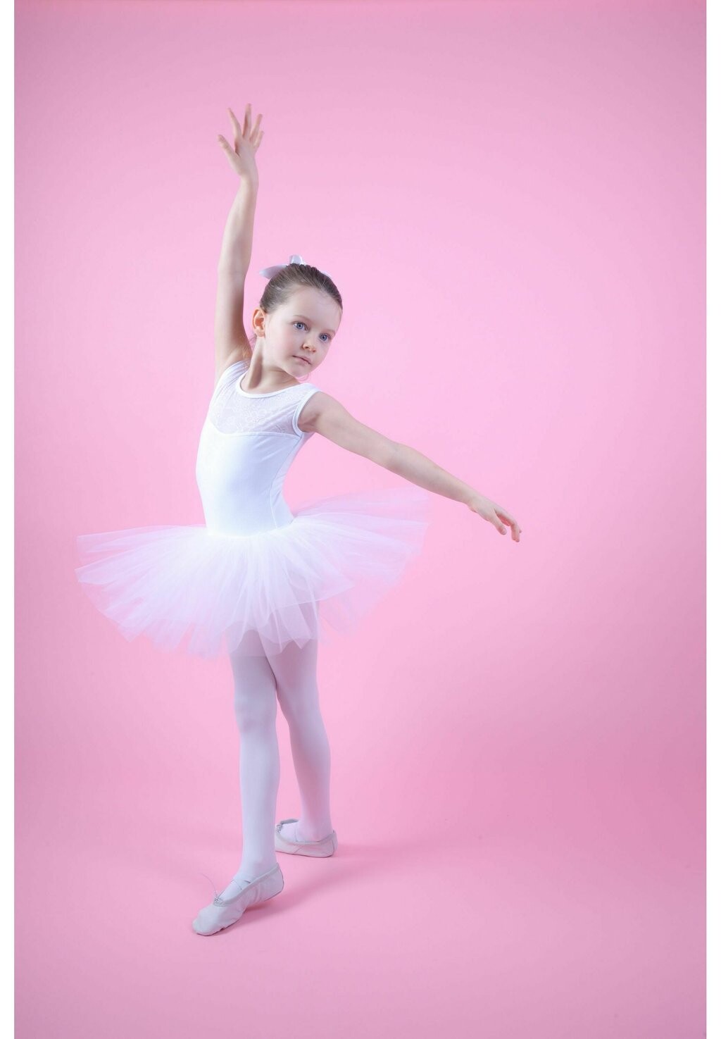 

Танцевальный купальник BALLETT TUTU LOTTIE ÄRMELLOS Tanzmuster, цвет weiß
