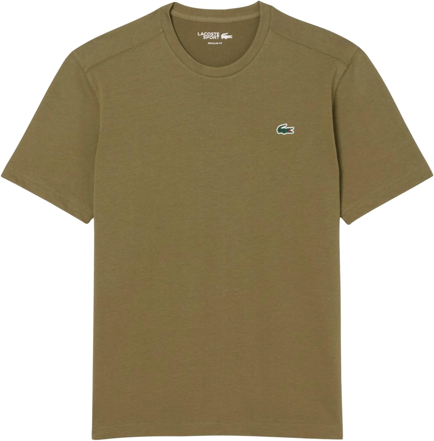 

Мужская спортивная футболка Lacoste из ультрасухого хлопка, Olive, Хаки, Мужская спортивная футболка Lacoste из ультрасухого хлопка, Olive