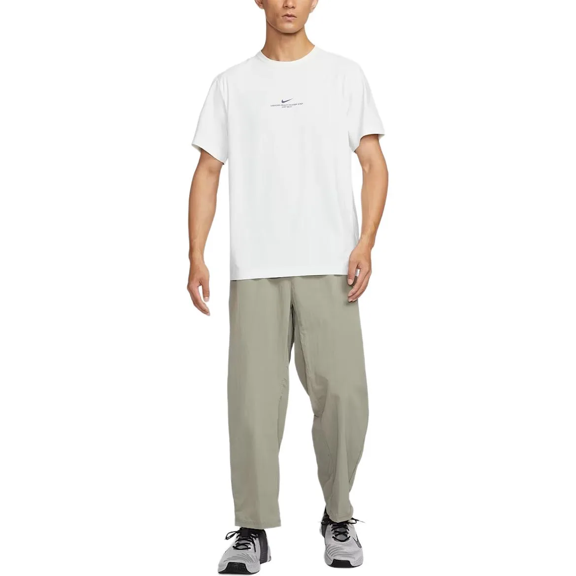Брюки мужские Dri Fit FW25 Casual Nike, Light Army Green/Light Ivory White — фото 3
