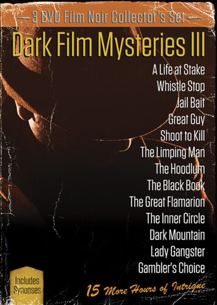 

Диск DVD Dark Film Mysteries III