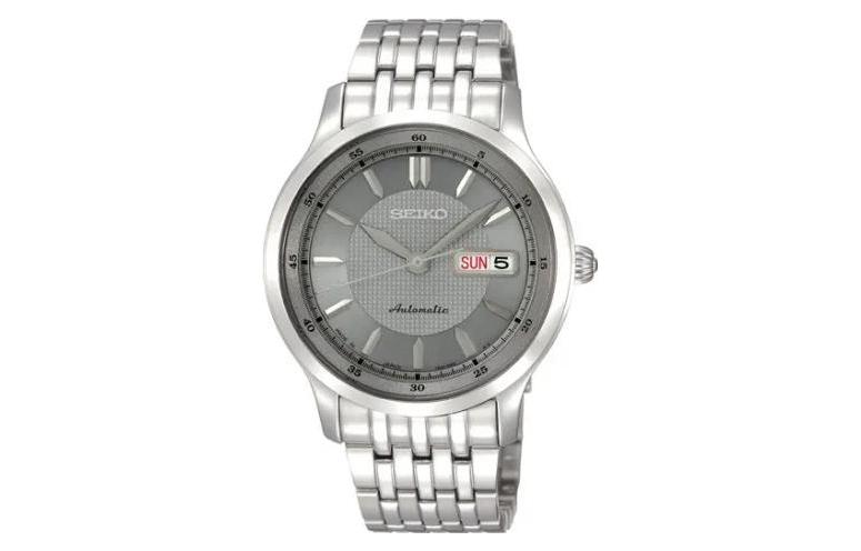 

SEIKO Часы Men's Presage Series Watch, Gray