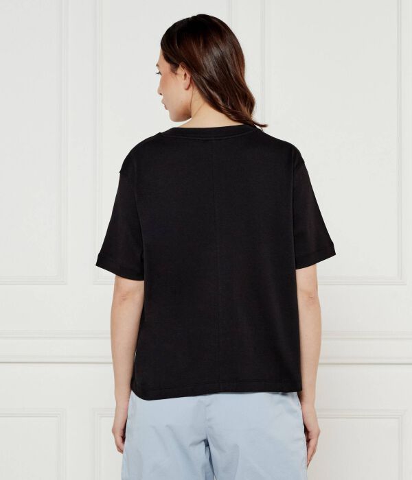 Футболка современная Коди Loose fit Tommy Hilfiger, черный — фото 3