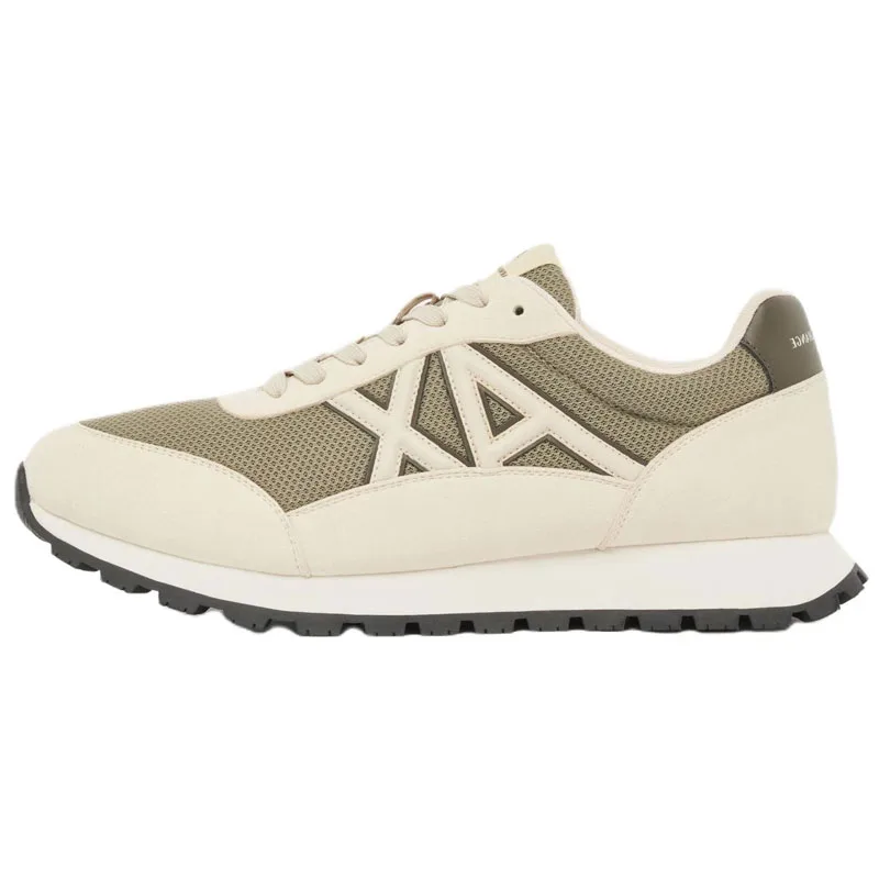 ARMANI EXCHANGE Кроссовки AE Low Top Casual Shoes 3.5 см мужские цвета хаки