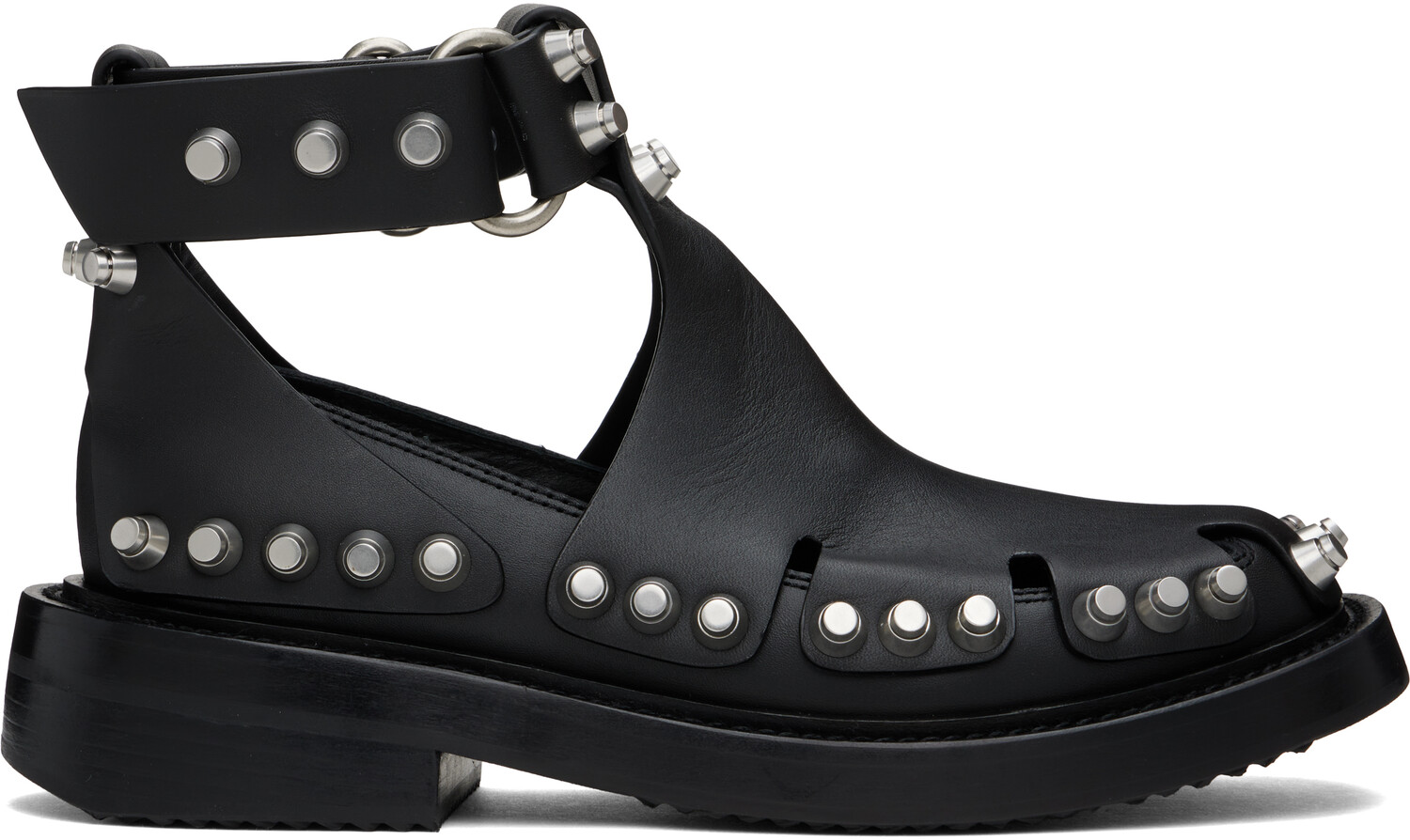 Сапоги Dixon Buckle Alexander Wang, черный