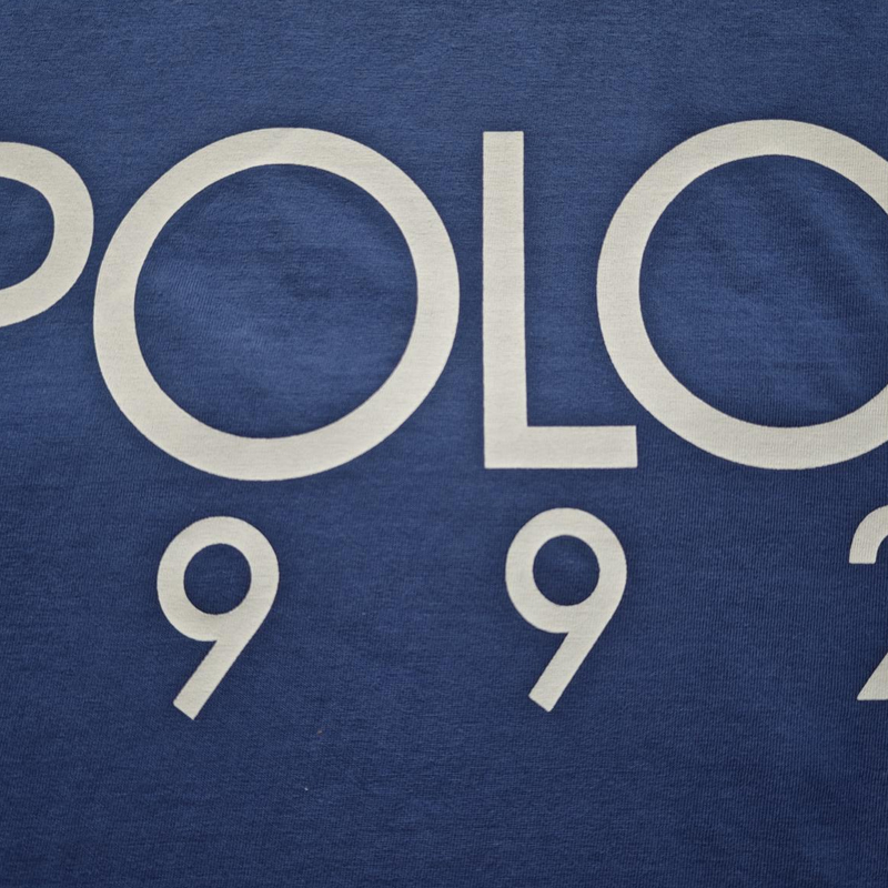 Футболка Polo Ralph Lauren 1992 Graphic, синий — фото 4
