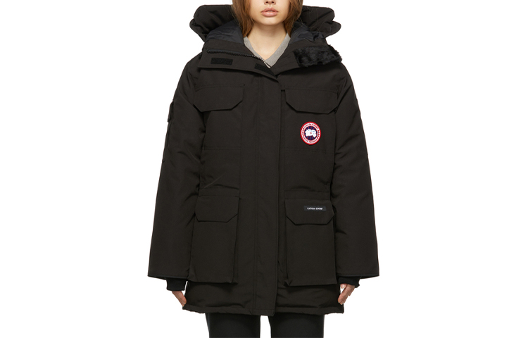 

Женский пуховик Canada Goose, черный