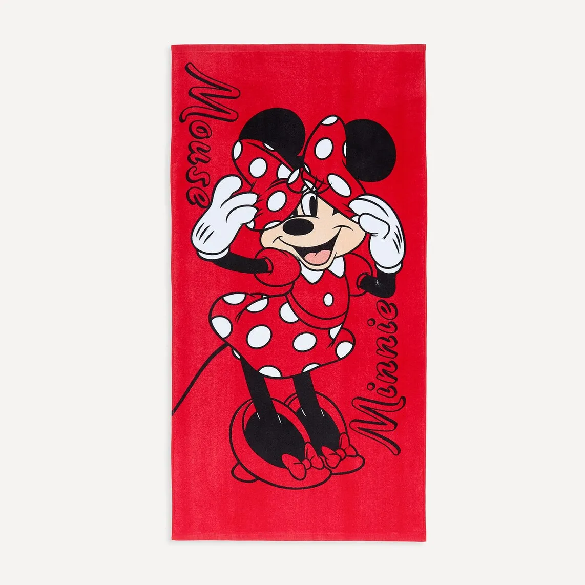 

Детское пляжное полотенце Minnie 070 Disney, красный