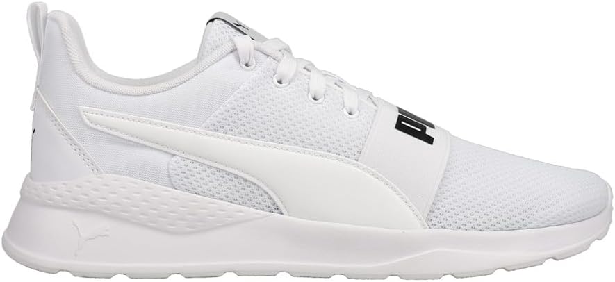 

Мужские кроссовки PUMA Anzarun Lite Bold с шнуровкой, повседневные- белые