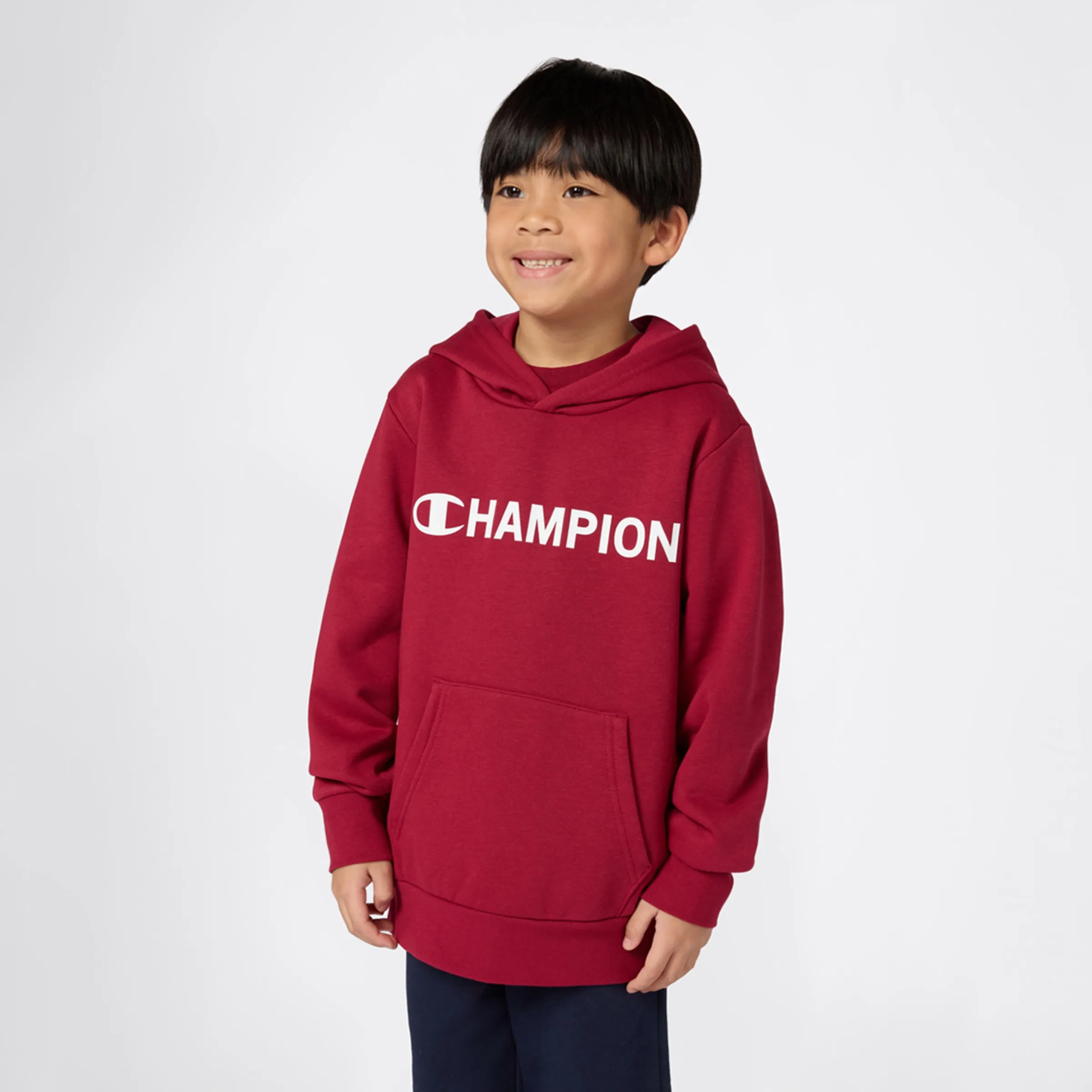 

Детская толстовка Champion, темно-красный