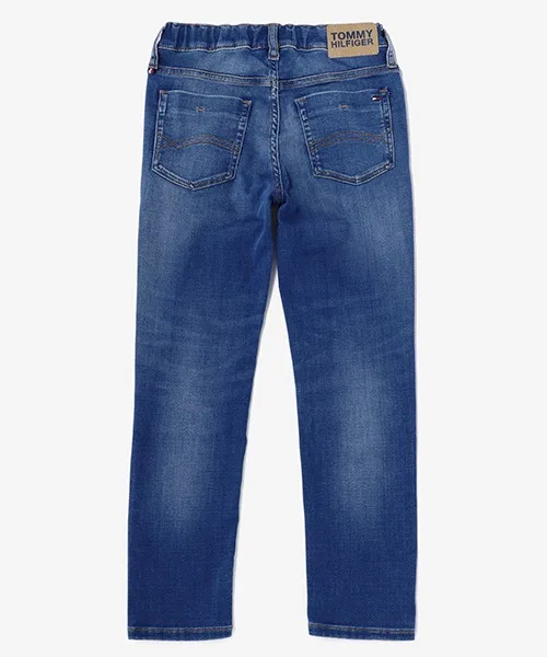 Брюки джинсовые Tommy Hilfiger slim fit синие — фото 2
