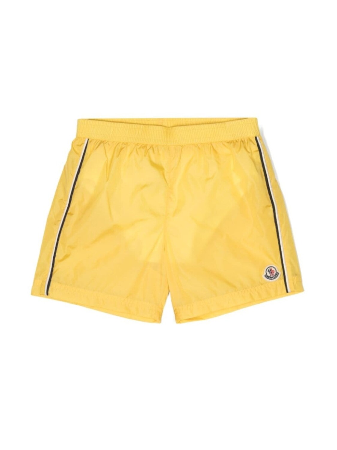 

Плавки-шорты с логотипом Moncler Enfant, желтый